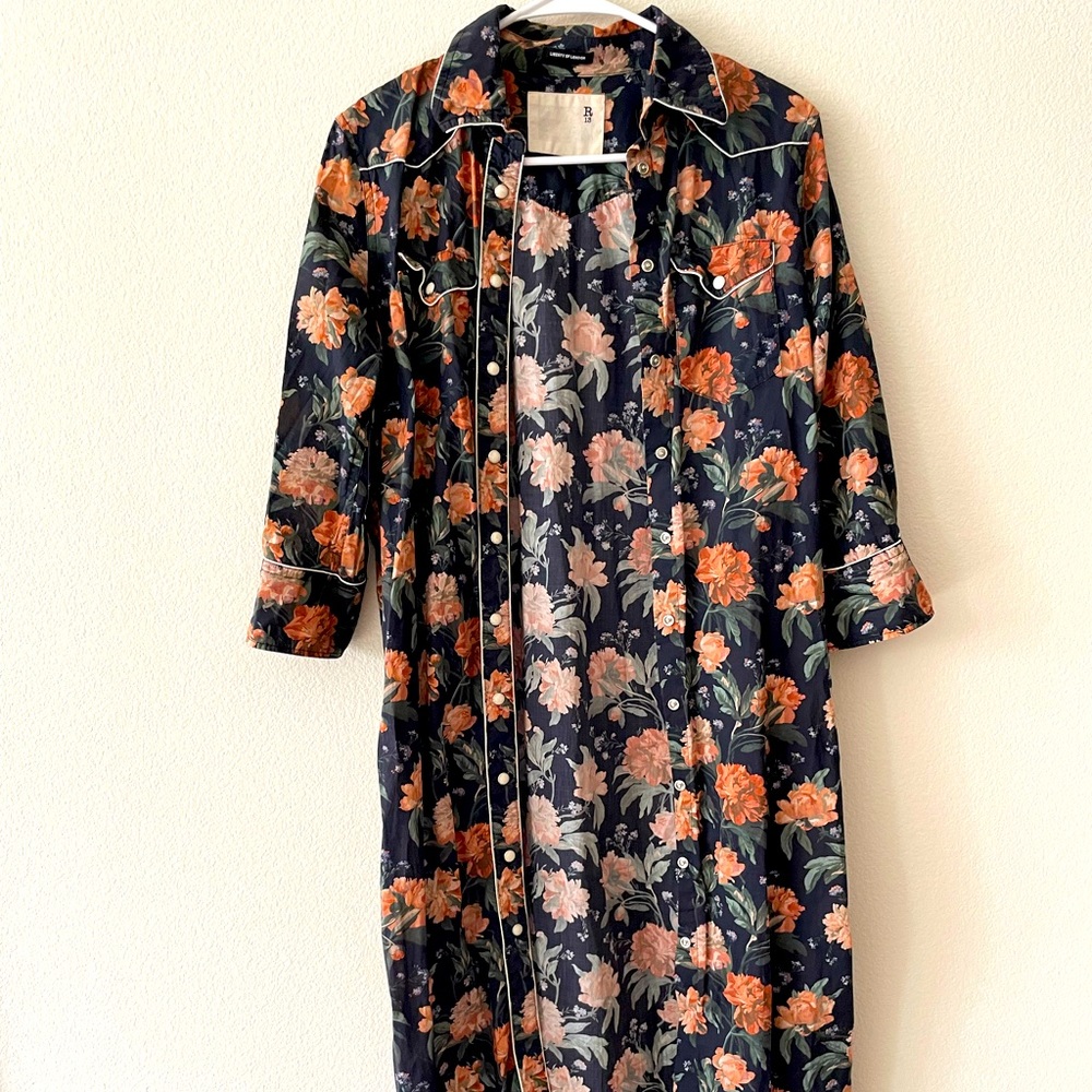 Liberty of London Quarter Sleeves. Size S